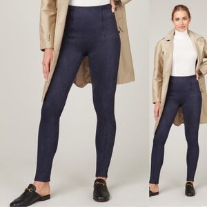 SPANX Women's Faux Suede Leggings Classic Navy